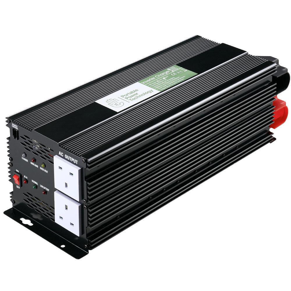Power Inverter 3000W/6000W Modified Sine Wave 12V -240V Watt Camper Invertor Van
