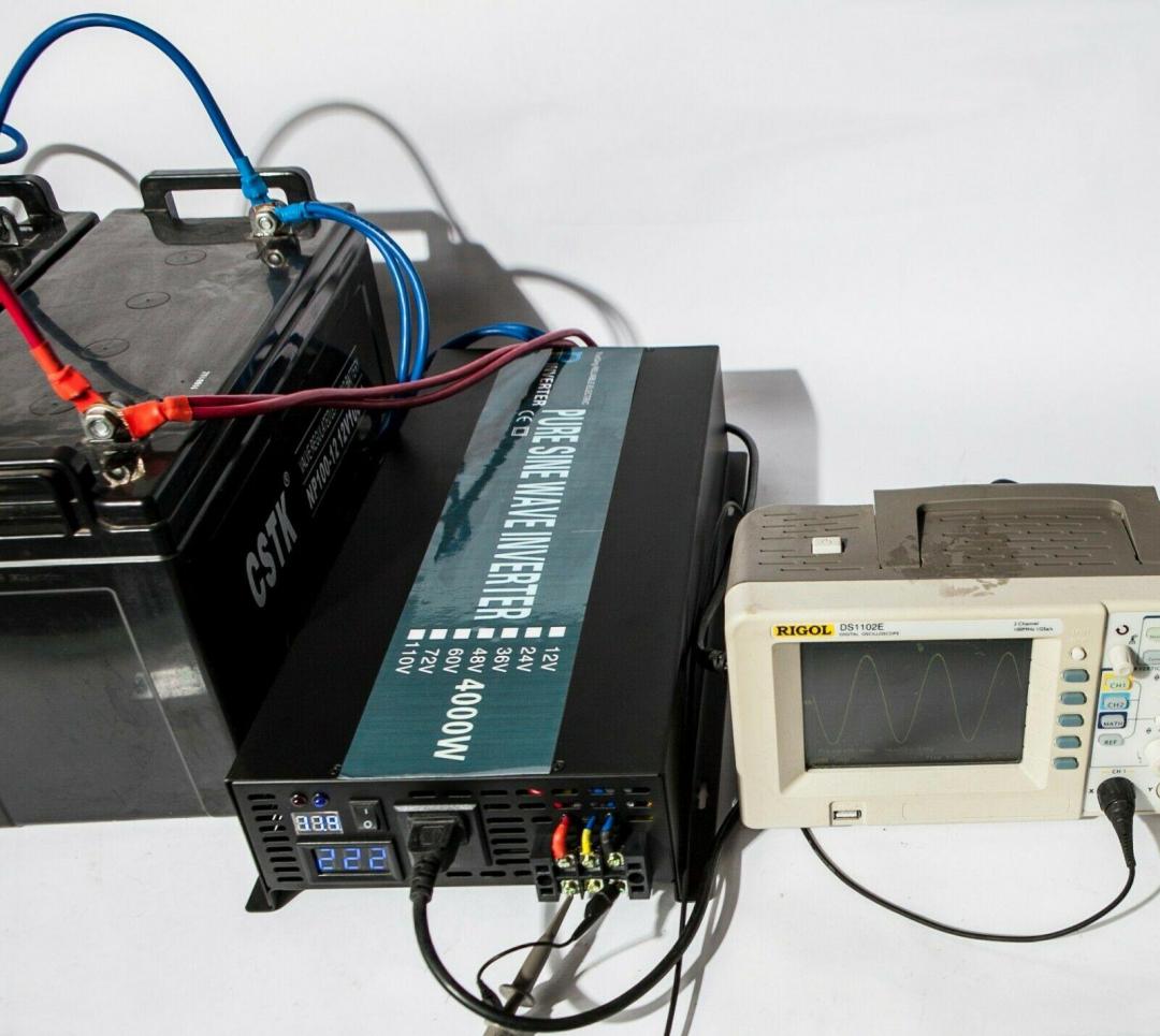 4000W Pure Sine Wave Inverter 24V to 230V Solar Power 8000W Peak Remote Control