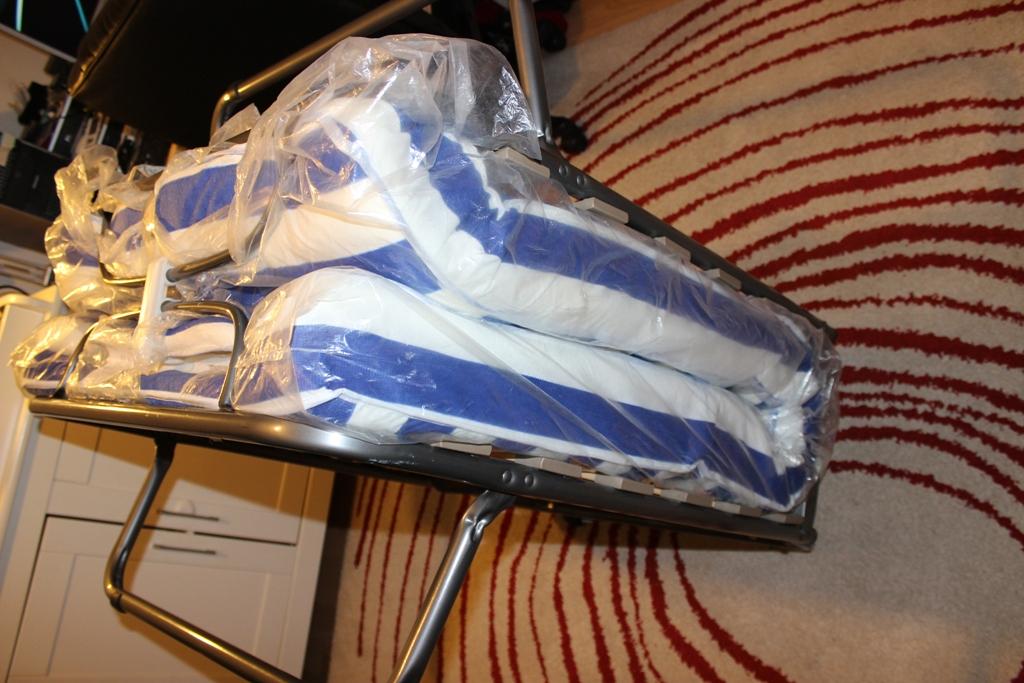 Single Folding Guest Bed with Airflow Mattress