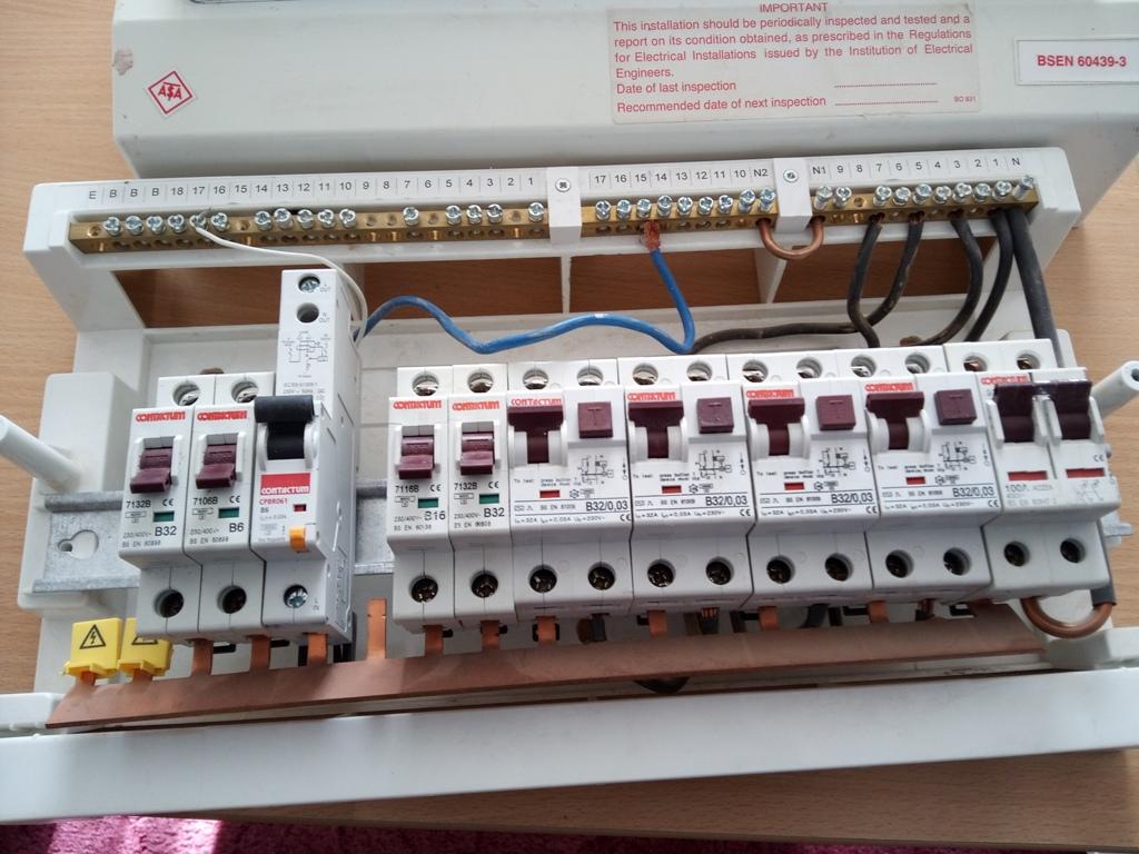Contactum Fuse and Distribution Box