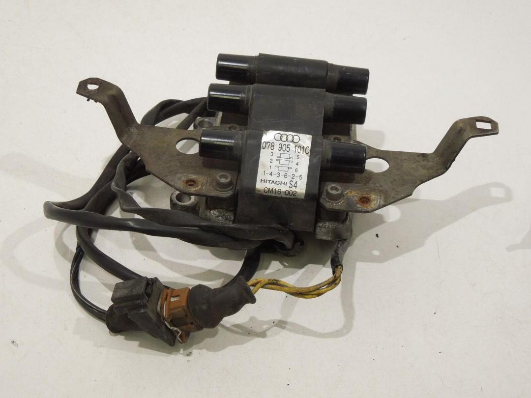 Audi A4 B5 A8 D2 12V V6 2.8 2.6 Ignition Coil Pack 078905101C