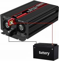 Power Inverter Pure Sine Wave-2000 Watt 24V DC...