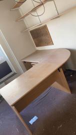 Large Angle Office Desk