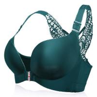 Butterfly Embroidery Front Closure...