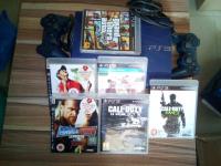 Play Station 3 With 6 games and 2 Game Control Pads For sale in Nigeria-img_20210216_150948-thumb