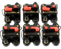 12V-24V DC 60A 80A 100A 150A 200A 250A 300A Solar System Waterproof Battery Circuit Breaker Reset Fuse Inverter