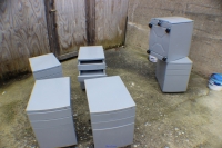 Used Metal cupboard on wheels 40*57*57 cm-metal_cupboard_on_wheels___martfame_19_1953762780-thumb