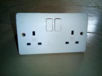 MK Y0433 2 Gang DP Switched Twin...