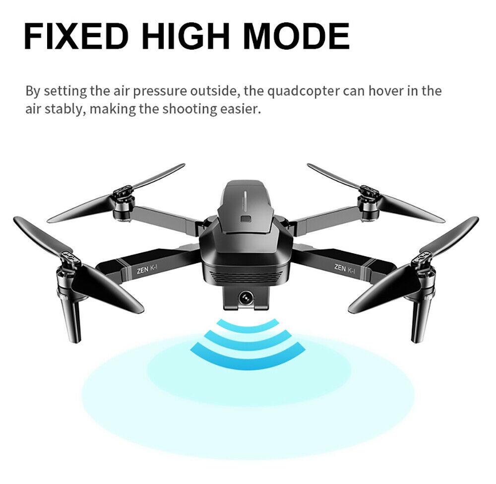 VISUO ZEN K1 Drone 5G WIFI 4K Dual Camera GPS Brushless Foldable Altitude Hold