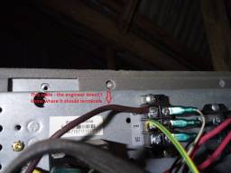 Crafft Aircon Cassette Def-Fan T3 wire is unterminated - don't where to connect